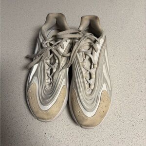 White adidas sneakers